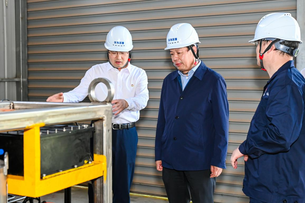 陈得信到湖南调研所属企业